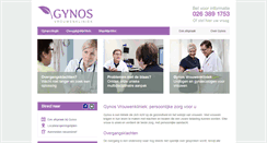 Desktop Screenshot of gynos.nl