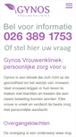 Mobile Screenshot of gynos.nl